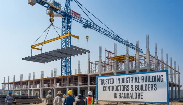 Industrial Building Construction in Bangalore - Trusted Contractors & Builders